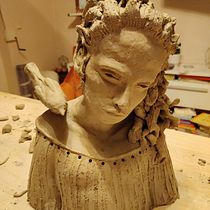 Mein Kursprojekt: Einführung in das Töpfern von figurativen Skulpturen. Artes plásticas, e Escultura projeto de bettinafloeckner - 04.05.2022