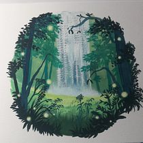 Mi Proyecto del curso: Pintura de paisajes atmosféricos con gouache. Traditional illustration, Painting, and Gouache Painting project by Giuliana Barreto - 05.04.2022