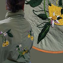 Citrus. Accessor, Design, Costume Design, Embroider, Color Theor, and Textile Design project by Yely Pernía - 05.04.2022