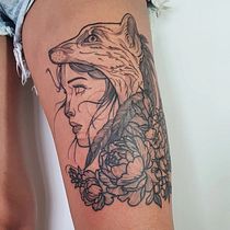 Meu projeto do curso: Técnicas de tatuagem blackwork com fine line. Tattoo Design project by Maila Bernardes - 05.04.2022