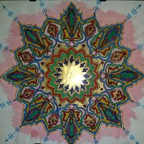 My project for course: Introduction to Islamic Art: Create Biomorphic Patterns. Painting, Pattern Design, Drawing, Watercolor Painting & Ink Illustration project by Vera Schembri - 05.04.2022