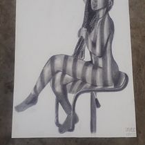 Meu projeto do curso se chama Agnes. Traditional illustration, Sketching, Pencil Drawing, Realistic Drawing, and Figure Drawing project by Weverton Sousa - 05.05.2022