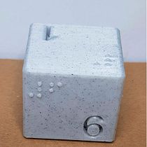 Mi proyecto: Dado Braille. Projekt z dziedziny 3D,  Projektowanie 3D,  Modelowanie 3D, Wzornictwo przem, słowe i Projektowanie produktowe użytkownika Tomás Aranda Alvarez - 05.05.2022