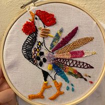 Mi Proyecto del curso: Técnicas de bordado: ilustrando con hilo y aguja. Un projet de Broderie , et Design textile de Susanna Curran - 05.05.2022