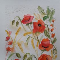 Il mio progetto del corso: Acquerelli floreali: entra in sintonia con la natura. Traditional illustration, Painting, Watercolor Painting, and Botanical Illustration project by Raffaella Russo - 05.05.2022