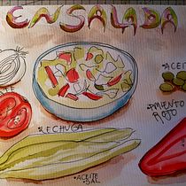 Mi Proyecto del curso: Sketching artístico en acuarela: atrévete a expresar tus ideas . Traditional illustration, Sketching, Creativit, Drawing, Watercolor Painting, and Sketchbook project by Angelika Villalta Soto - 05.05.2022