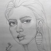 Mi Proyecto del curso: Sketchbook de retrato: explora el rostro humano. Sketching, Drawing, Portrait Drawing, Artistic Drawing, and Sketchbook project by Alicia Fabián R. - 05.02.2022