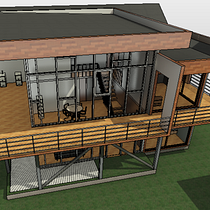 Mi Proyecto del curso: Diseño y modelado arquitectónico 3D con Revit. Un projet de 3D, Architecture, Architecture d'intérieur, Modélisation 3D, Architecture numérique , et ArchVIZ de Stefany Chacón - 03.05.2022