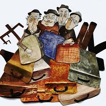 Mi Proyecto del curso: Ilustración de historias con papel. Traditional illustration, Collage, Paper Craft, Children's Illustration, Creating with Kids, and Narrative project by ania2303 - 05.06.2022