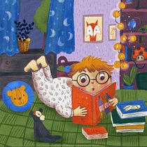 My project for course: Illustration for Children’s Books: Creating a Joyful Universe. Un proyecto de Ilustración tradicional, Diseño de personajes, Bocetado, Ilustración digital, Ilustración infantil, Dibujo digital, Narrativa y Álbum ilustrado						 de andreea_pop_ela - 06.05.2022