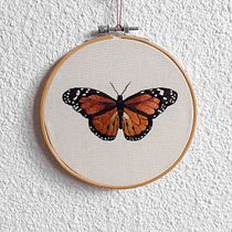 Meu projeto do curso: Técnicas de bordado realista. Traditional illustration, Embroider, and Textile Design project by novelini.pri - 05.06.2022