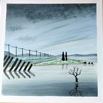 Mon projet du cours : Initiation à la création de paysages à la peinture acrylique Ein Projekt aus dem Bereich Traditionelle Illustration, Malerei, Malerei mit Acr und l von France BOISSY - 06.05.2022