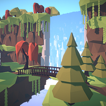 My project for course: Low Poly Set Modeling for Video Games. Un proyecto de 3D y Modelado 3D de zosia.czarnik16 - 07.05.2022