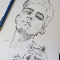 Mi Proyecto del curso: Sketchbook de retrato: explora el rostro humano. Sketching, Drawing, Portrait Drawing, Artistic Drawing, and Sketchbook project by Ángel Ivan Hernández Fuentes - 05.07.2022
