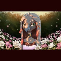 Ruby Rust (Ritratto digitale: personaggi femminili alla luce della natura). Un projet de Conception de personnages et Illustration numérique de dalmasoserena - 10.05.2022