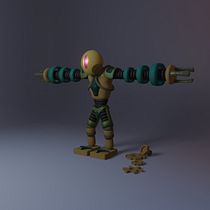 Mi Proyecto del curso: Introducción al diseño y modelado 3D con Blender Ein Projekt aus dem Bereich Motion Graphics, Design von Figuren, Produktdesign und 3-D-Modellierung von Sara Martín - 04.05.2022
