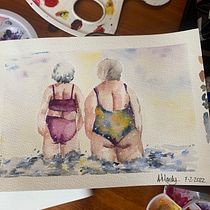 My project for course: Creation of Color Palettes with Watercolor. Un progetto di Illustrazione tradizionale, Belle arti, Pittura, Pittura ad acquerello, Teoria del colore e Pubblicità di anna hardy - 07.05.2022