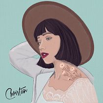 Inmersión . Ilustração tradicional, Ilustração vetorial, Ilustração digital, e Desenho de retrato projeto de christiancamilodtt - 07.05.2022