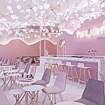 My project for course: Interior Design with Curved Lines. Interior Architecture, Decoration, Interior Decoration, and Spatial Design project by Amina Kiani - 05.08.2022