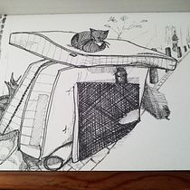 Mi Proyecto del curso: Diario ilustrado: llena tu sketchbook de vivencias. Ilustração tradicional, Esboçado, Desenho, Sketchbook e Ilustração com tinta projeto de Alessandra Sichi - 08.05.2022