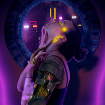 Mi Proyecto del curso: Fotomontaje futurista con Adobe Photoshop. Un projet de Postproduction photographique, Retouche photographique, Photographie numérique, Composition photographique , et Photomontage de noirsus - 30.04.2022