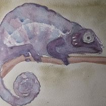Mein Kursprojekt: Experimentelle Aquarelltechniken für Anfänger. Un progetto di Illustrazione tradizionale, Belle arti, Pittura ad acquerello e Illustrazione naturalistica di Sandra - 08.05.2022