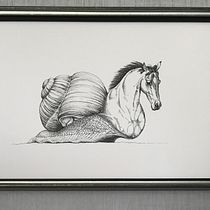 My project for course: Surrealistic Fineliner Illustration Ein Projekt aus dem Bereich Traditionelle Illustration, Bleistiftzeichnung, Zeichnung, Realistische Zeichnung, Artistische Zeichnung und Illustration mit Tinte von Petra Schiffarth - 08.05.2022