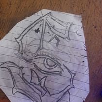 Meu projeto do curso: Tatuagem para principiantes. Tattoo Design project by Samuel Vitor Silva do Nascimento - 05.08.2022