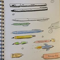 My project for course: The Art of Sketching: Transform Your Doodles into Art Ein Projekt aus dem Bereich Traditionelle Illustration, Bleistiftzeichnung, Zeichnung und Sketchbook von Mary McKelvie - 09.05.2022