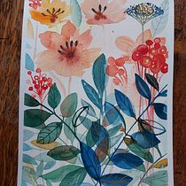 My project for course: Artistic Floral Watercolor: Connect with Nature. Traditional illustration, Painting, Watercolor Painting, and Botanical Illustration project by taniapreedy - 05.09.2022