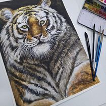 Mi Proyecto del curso: Técnicas experimentales de acuarela para principiantes. Un progetto di Illustrazione tradizionale, Belle arti, Pittura ad acquerello e Illustrazione naturalistica di Silvia Liliana Garavagno - 09.05.2022
