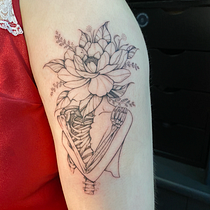 Meu projeto do curso: Tatuagem para principiantes. Tattoo Design project by Kim Carvalho - 05.10.2022