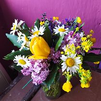Around here (flower farming). Floral, and Plant Design project by Davide Bergna - 05.09.2022