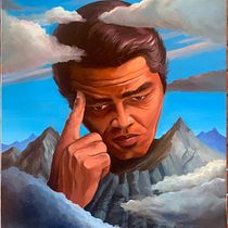 My project for course: Oil Painting: Create Surreal Landscapes. Fine Arts, Painting, and Oil Painting project by Simone Del Grosso - 04.11.2022