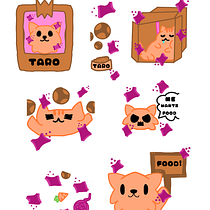 My project for course: Kawaii Illustration: Create Charming Characters Ein Projekt aus dem Bereich Traditionelle Illustration, Design von Figuren und Manga von Amber Myburgh - 10.05.2022