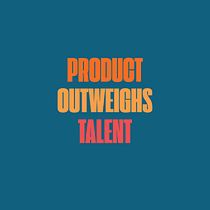 Product Outweighs Talent. Motion Graphics, Animation, T, pograph, 3D Animation, Kinetic T, and pograph project by nlmolomo - 05.10.2022