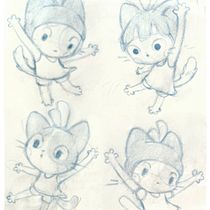 My project for course: Kawaii-Style Story Illustration. Un proyecto de Ilustración tradicional, Diseño de personajes, Ilustración digital y Manga de Karin Due Østergaard-Jensen - 10.05.2022