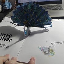 Meu projeto do curso: Criação de livros pop-up. Projekt z dziedziny Craft, Grafika ed, torska, Papercraft,  Introligatorstwo, Kreat, wne zabaw i z dziećmi użytkownika Cindy Guedes Reis - 10.05.2022