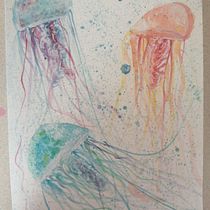 Mi proyecto del curso: Técnicas modernas de acuarela. Traditional illustration, Fine Arts, Painting, and Watercolor Painting project by Cammy Shepard - 05.10.2022