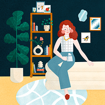 Mein Kursprojekt: Farbenfrohe digitale Illustrationen mit Procreate. Traditional illustration, Drawing, and Digital Illustration project by 5678hanna - 05.11.2022