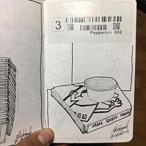 Mi proyecto del curso: Diario ilustrado: llena tu sketchbook de vivencias. Ilustração tradicional, Esboçado, Desenho, Sketchbook e Ilustração com tinta projeto de Miguel Colin - 11.05.2022
