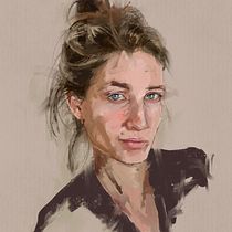 My project for course: Contemporary Oil Portraiture Ein Projekt aus dem Bereich Traditionelle Illustration, Bildende Künste, Malerei und Ölmalerei von Jousiannne Propp - 11.05.2022