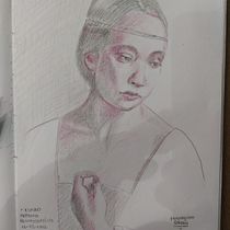 Meu projeto do curso: Retrato clássico: o método de desenho da renascença. Fine Arts, Sketching, Drawing, Portrait Drawing, Realistic Drawing, and Artistic Drawing project by fernando.correa2 - 05.12.2022