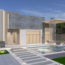TRADITIONAL BAHRAINI CLOTHES STORE. Interior Architecture, Interior Design, Interior Decoration, Retail Design, and Spatial Design project by Ameera Rashed - 04.27.2022