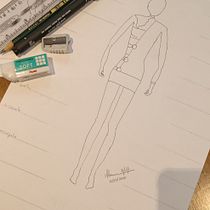 Meu projeto do curso: Ilustração de croqui de moda. Een project van Traditionele illustratie,  Schetsen,  Modeontwerp, Digitale tekening y Mode-illustratie van eduardaalencard - 18.05.2022