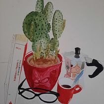My project for course: Contemporary Still Life with Watercolor Ein Projekt aus dem Bereich Traditionelle Illustration, Malerei und Aquarellmalerei von alenivea74 - 12.05.2022