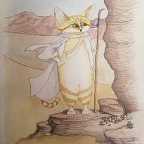 My project for course: Anthropomorphic Character Creation. Traditional illustration, Character Design, Drawing, Digital Illustration, and Watercolor Painting project by Alison Axland - 05.12.2022