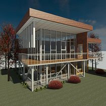 Mi proyecto del curso: Diseño y modelado arquitectónico 3D con Revit. Een project van 3D, Architectuur, Interactief ontwerp,  3D-modellering, Digitale architectuur y Architecturale visualisatie van Laura Gonzalez - 07.06.2022