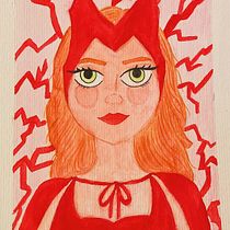 Meu projeto do curso: Desenho fanart com aquarela e lápis de cor. Ilustração tradicional, Pintura, Pintura em aquarela, Desenho de retrato, Ilustração infantil, e Desenho com lápis de cor projeto de Laryssa Gabriele Lira de Souza - 11.05.2022