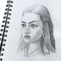 Mi proyecto del curso: Sketchbook de retrato: explora el rostro humano. Sketching, Drawing, Portrait Drawing, Artistic Drawing, and Sketchbook project by Hamilton Muñoz Porras - 05.14.2022